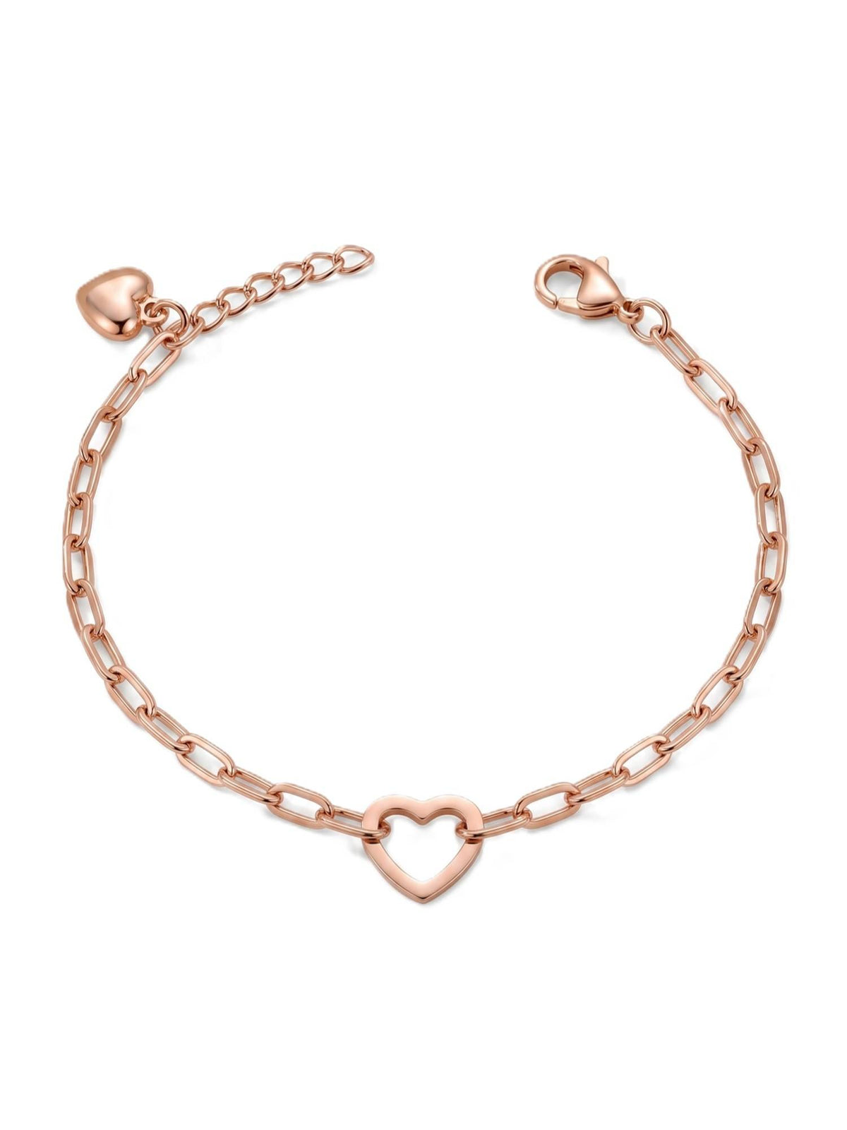 925 SILLER Rose Gold Silver Jewellery Bracelet