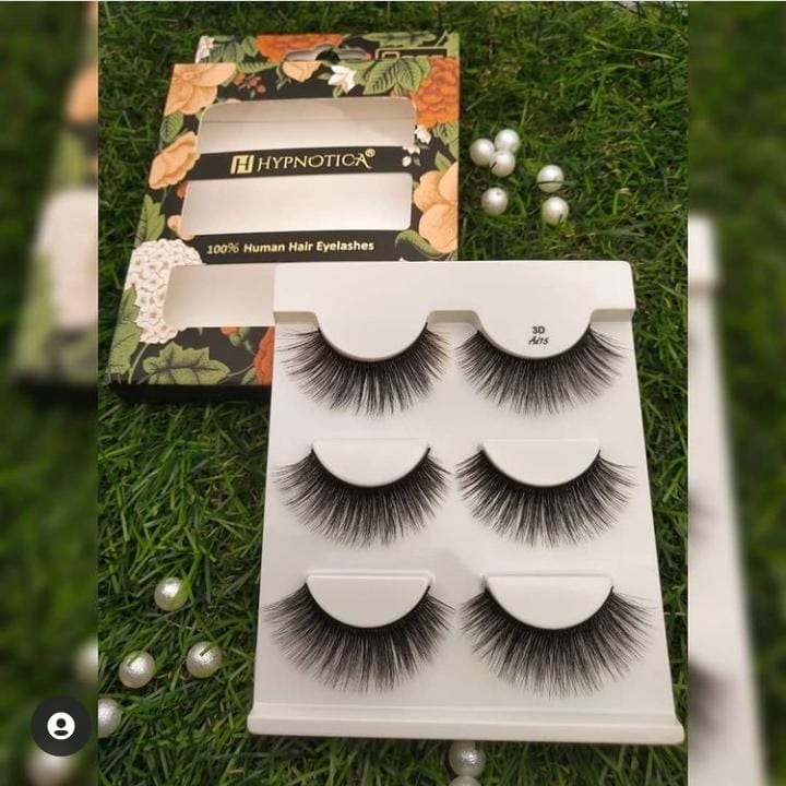 Hypnotica - 3D 100% Human Hair Eyelashes (AD15)