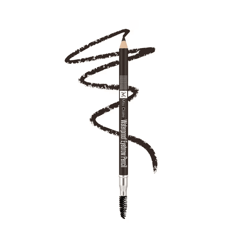 Miss Claire - Waterproof Eyebrow Pencil With Mascara Brush (1.4g)