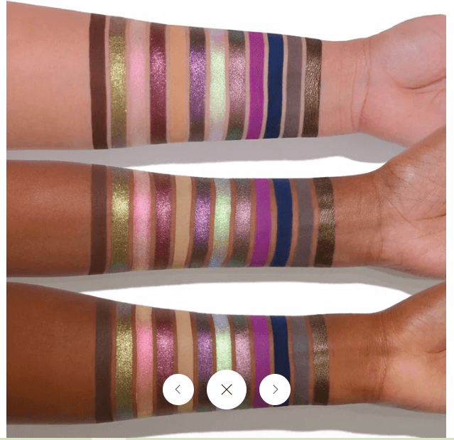Adept Cosmetics - (Amunet Dark) E Palette Eyeshadow - BEAUTY BRATS