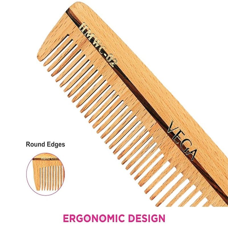 VEGA - Classic Wooden Comb (HMWC-02)