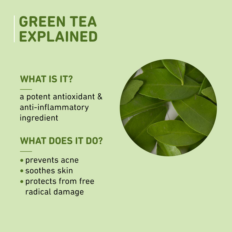 Plum Green Tea Night Gel Cream With Glycolic Acid, Fights Acne For Clear,Oil-Free,YouthfulSkin (50ml)