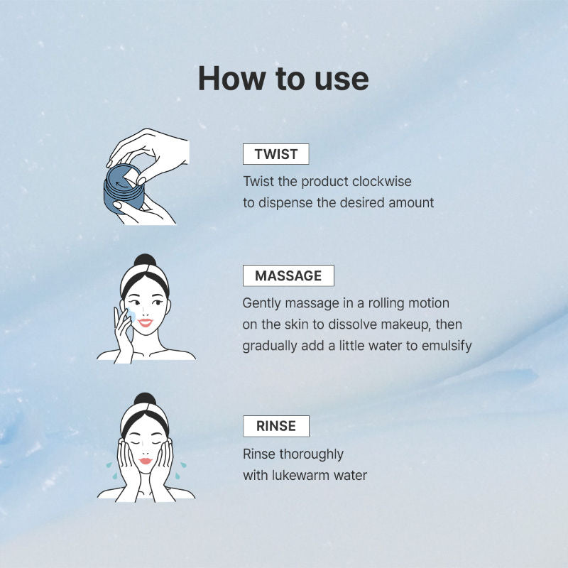 Dr.Althea Pore Refresh Grinding Cleansing Balm: Oil-to-Foam Pore Cleanser for Blackheads (50ml)