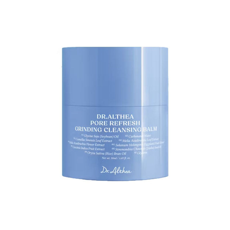 Dr.Althea Pore Refresh Grinding Cleansing Balm: Oil-to-Foam Pore Cleanser for Blackheads (50ml)