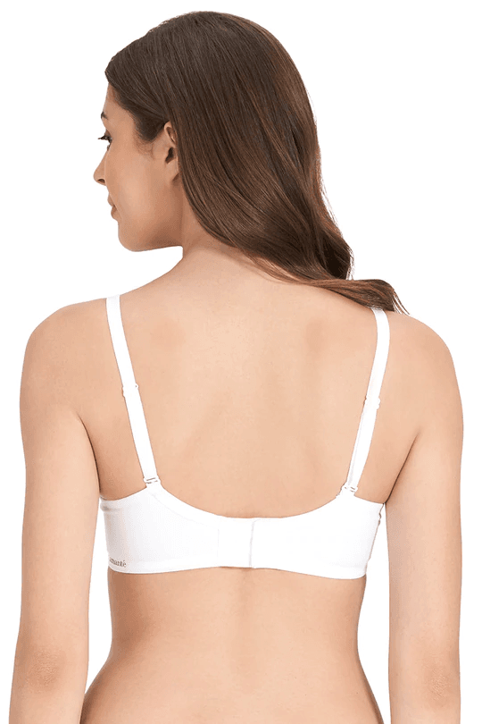 AMANTE - Essential Padded Wirefree Bra (COLOR - WHITE - 01N) - BRA75501 - BEAUTY BRATS