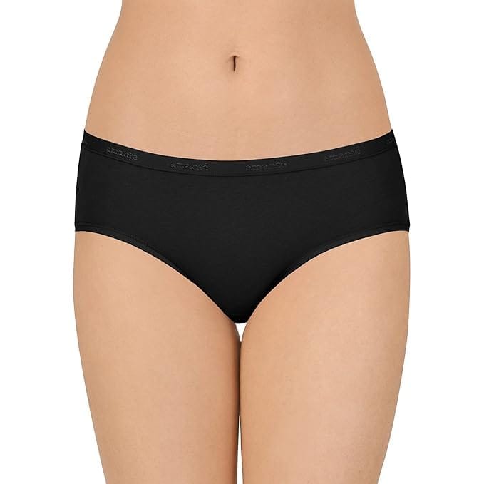 Amante - Hipster Panty Pack (PPK43002) (Pack Of 3) (Plain) - BEAUTY BRATS