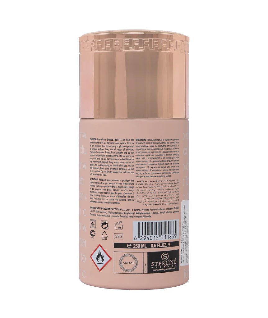 Armaf - Club De Nuit For Women Perfume Body Spray (250ML) - BEAUTY BRATS