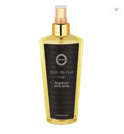 Armaf - Mist Club De Nuit - Man Fragrance Body Mist (250ml) - BEAUTY BRATS