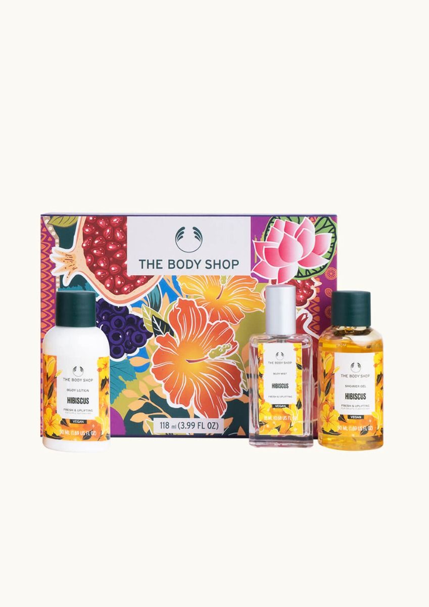 The Body Shop Awaken Your Senses Hibiscus Gift Set