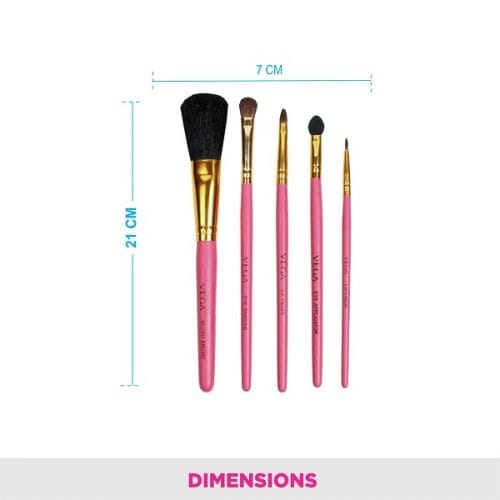 Vega Set of 5 Brushes - (RV-05)