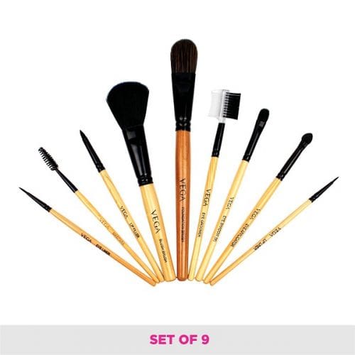 Vega - Set of 9 Brushes - (EVS-09)