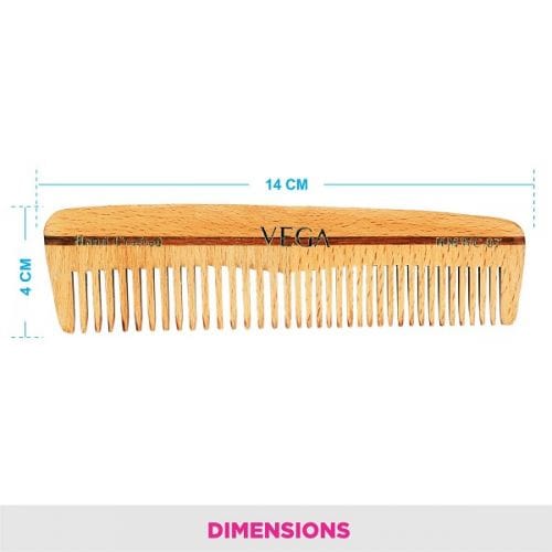 Vega - Pocket Wooden Comb - (HMWC-07)