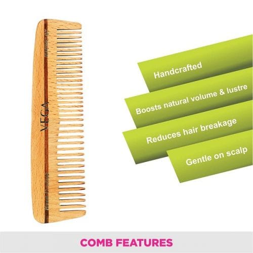 Vega - Pocket Wooden Comb - (HMWC-07)