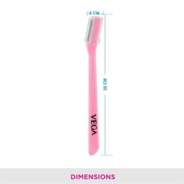 Vega - Eyebrow Shaper Set (Set of 3 Tools) - (ESS-01)