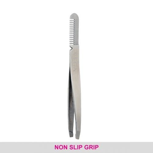 Vega 2 in 1 Brow Groomer and Tweezer - (TWE-01)