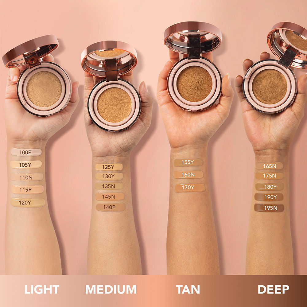 Kay Beauty Full Coverage Cloud Cushion Foundation with in-vivo tested SPF 40 PA ++ - 120Y Light (14g)