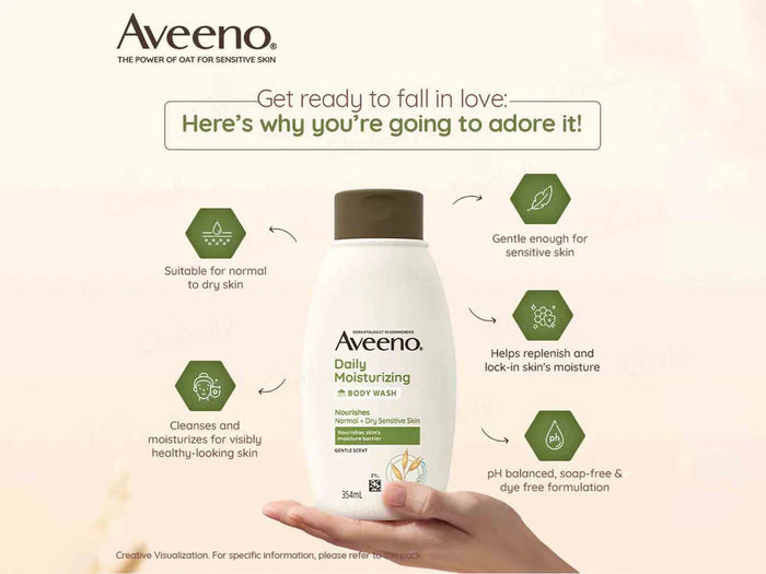 Aveeno - Daily Mositurizing Body Wash (354Ml)