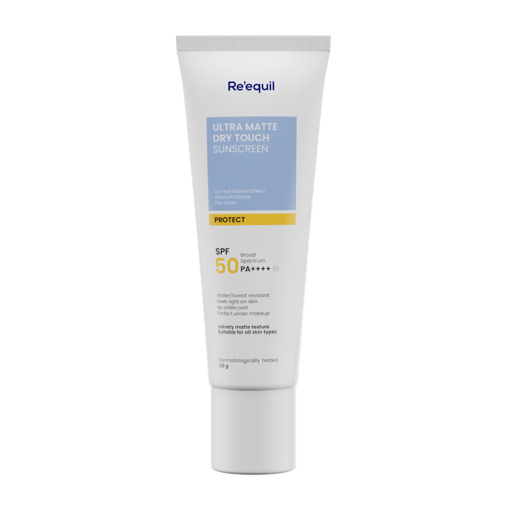 Re'equil - Ultra Matte Dry Touch Sunscreen SPF 50 PA++++ (50 g)