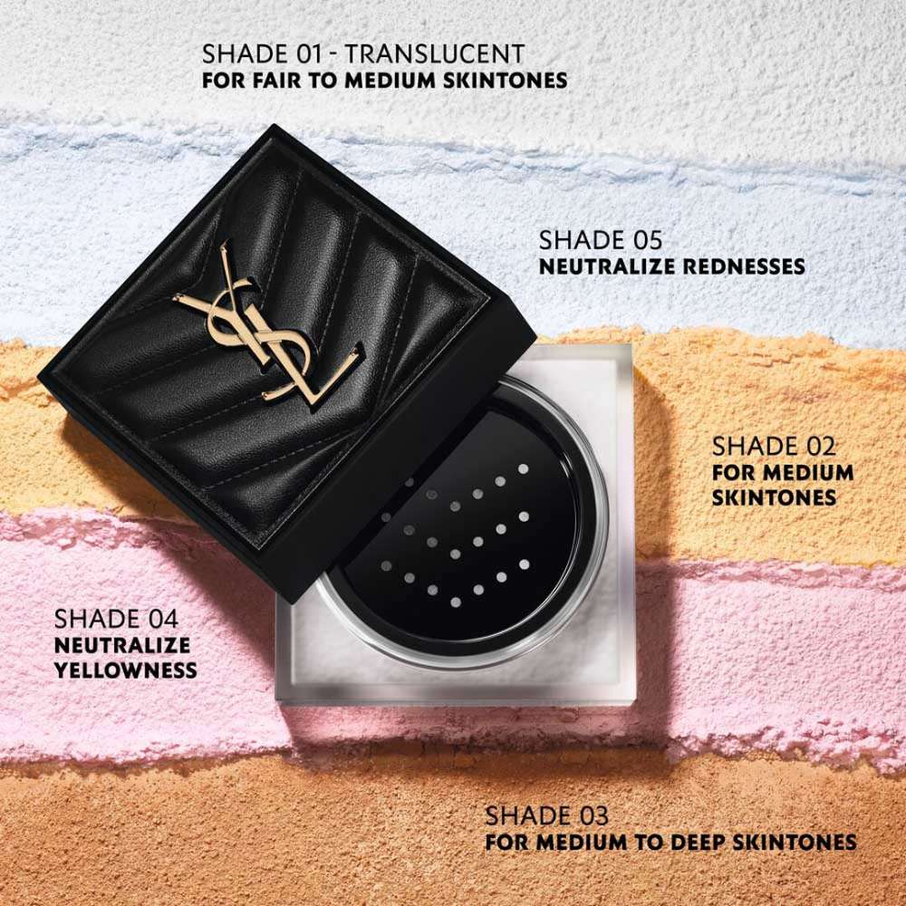 Yves Saint Laurent All Hours Hyper Blur Loose Powder - Shade 02 - Fair To Medium Skintones (10g)
