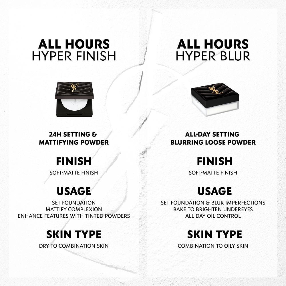 Yves Saint Laurent All Hours Hyper Blur Loose Powder - Shade 02 - Fair To Medium Skintones (10g)
