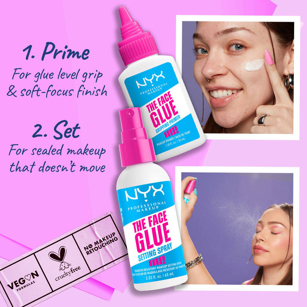 NYX Professional Makeup The Face Glue Setting Spray (60ml)