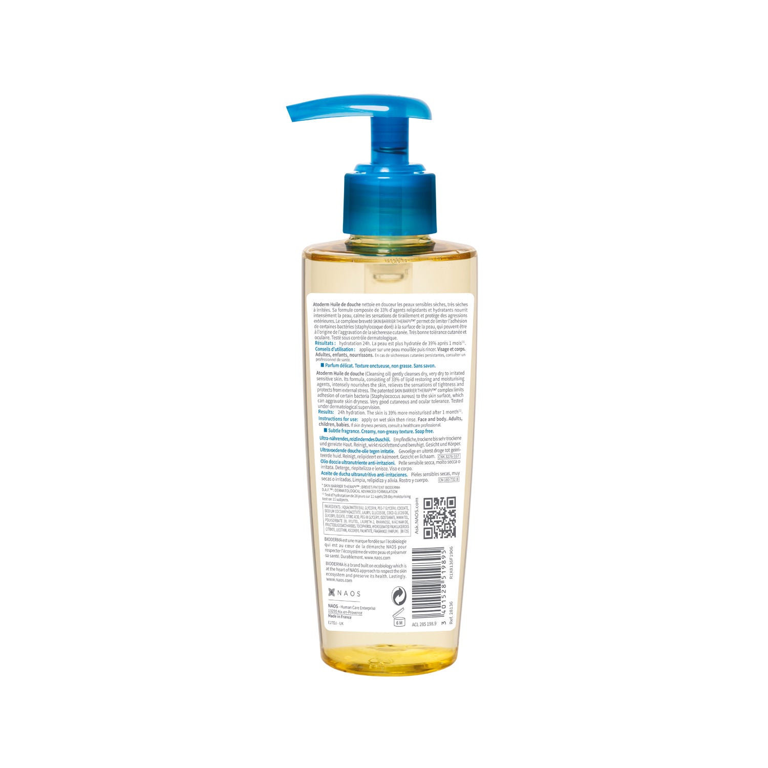 Bioderma Cleansing Oil - Atoderm Huile De Douche With Niacinamide (200ml)