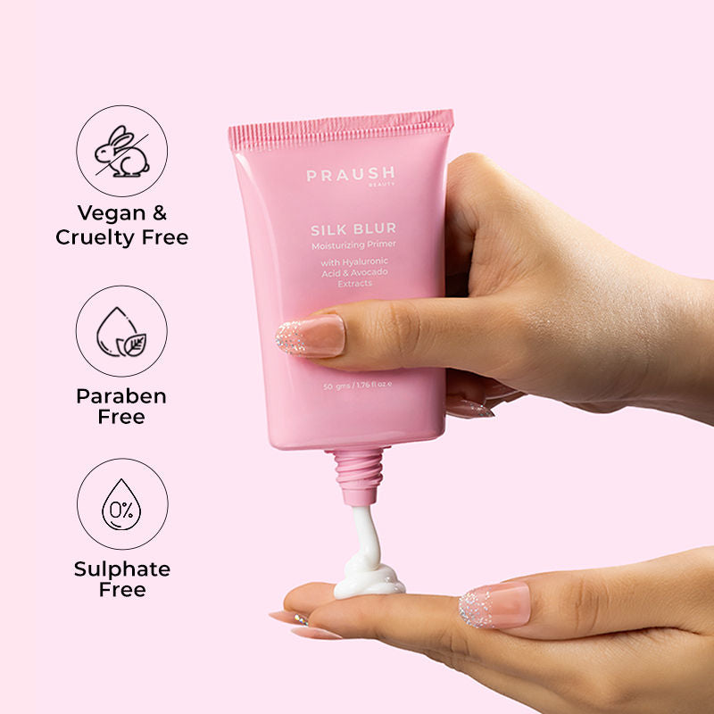 Praush Beauty Silk Blur Moisturizing Primer (50 g)