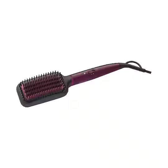 Philips - Hair Straightener Brush With Silk Protect Technology(BHH730)
