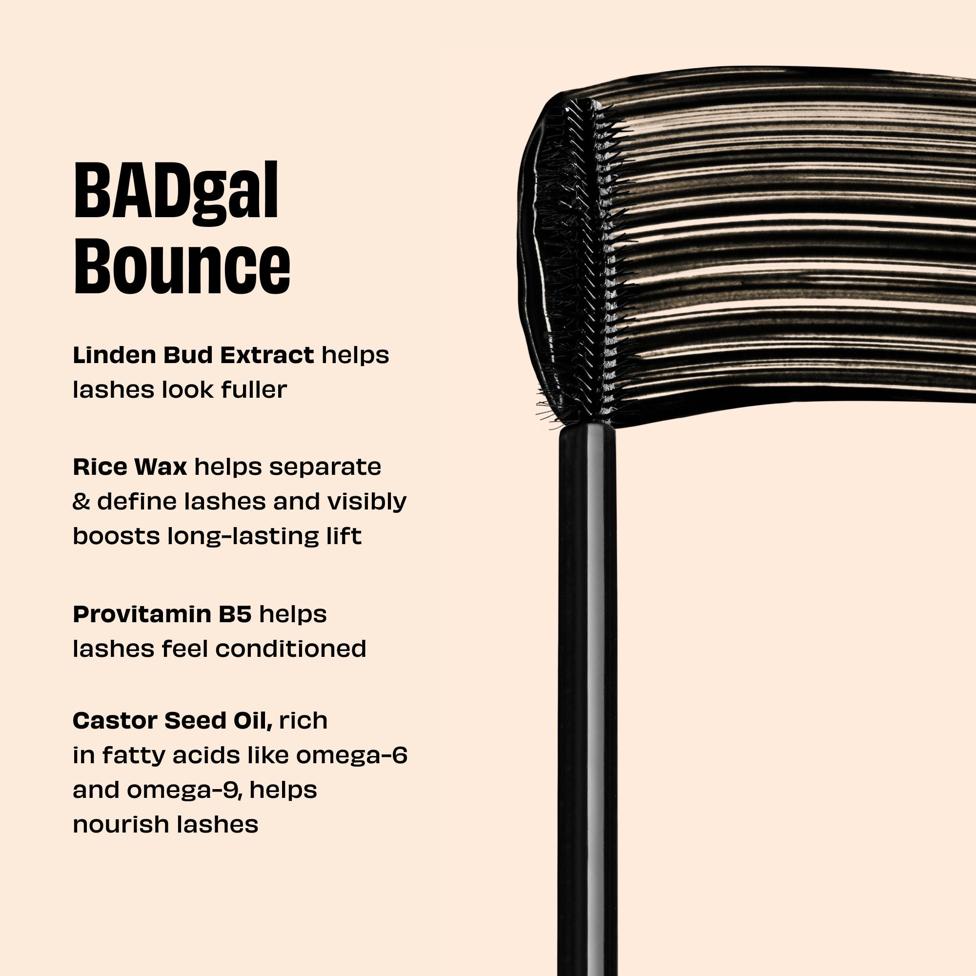 Benefit Cosmetics Badgal Bouncefuller, Fluffier Volumizing Mascara Fuller - Brown (8.5g)