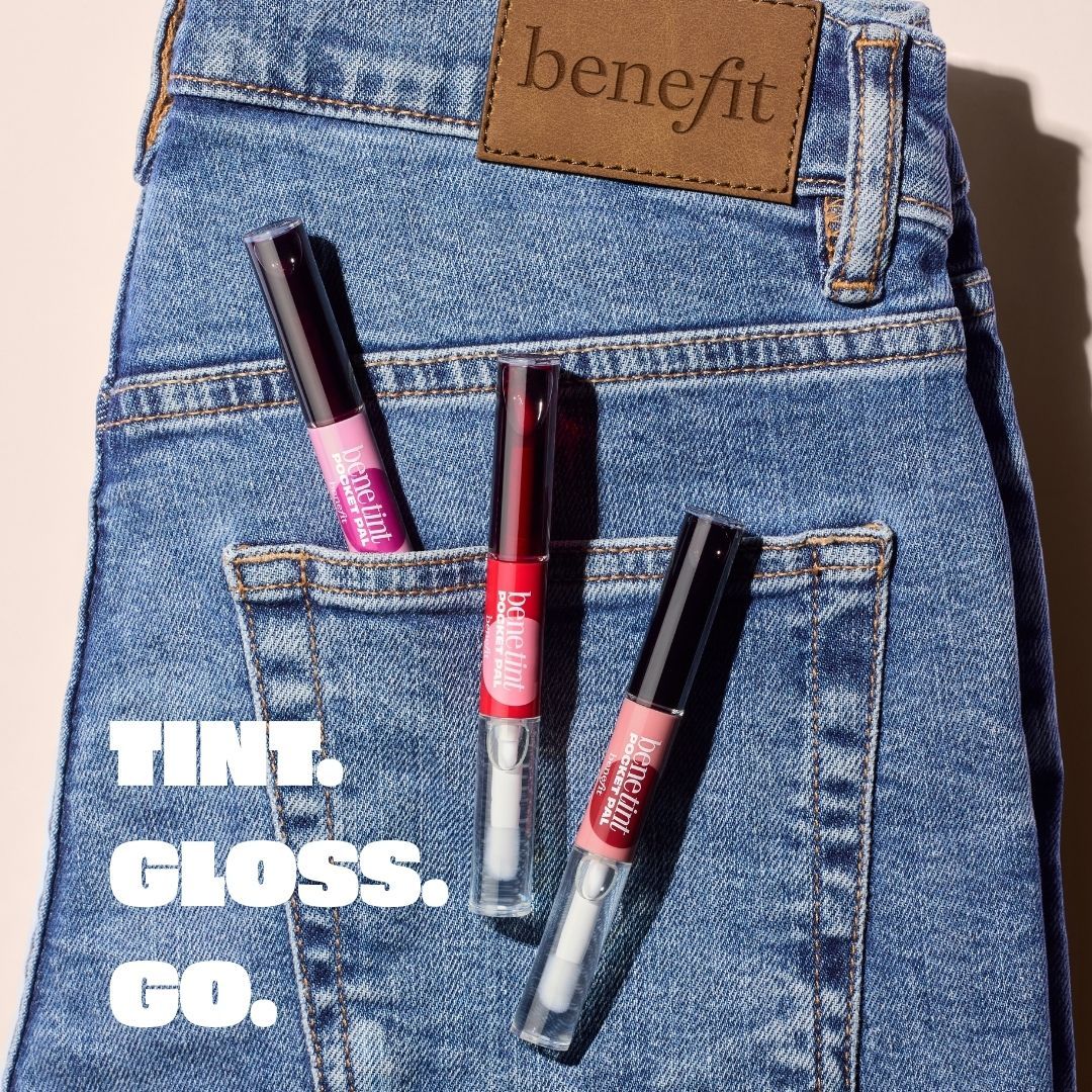 Benefit Cosmetics Benetint Pocket Pal Dual-Sided Lip Tint & Clear Gloss - Raspberry (5.2ml)