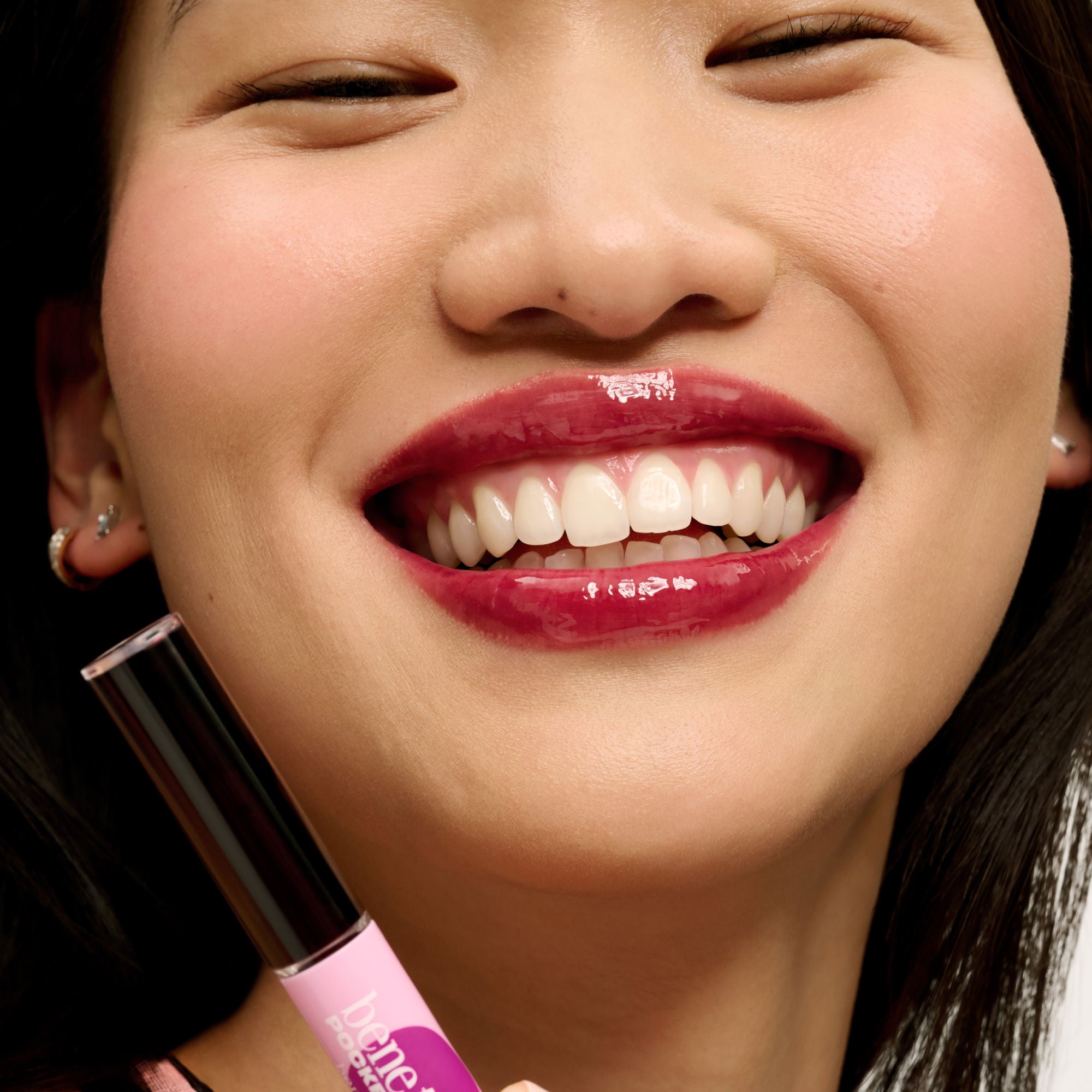 Benefit Cosmetics Benetint Pocket Pal Dual-Sided Lip Tint & Clear Gloss - Raspberry (5.2ml)