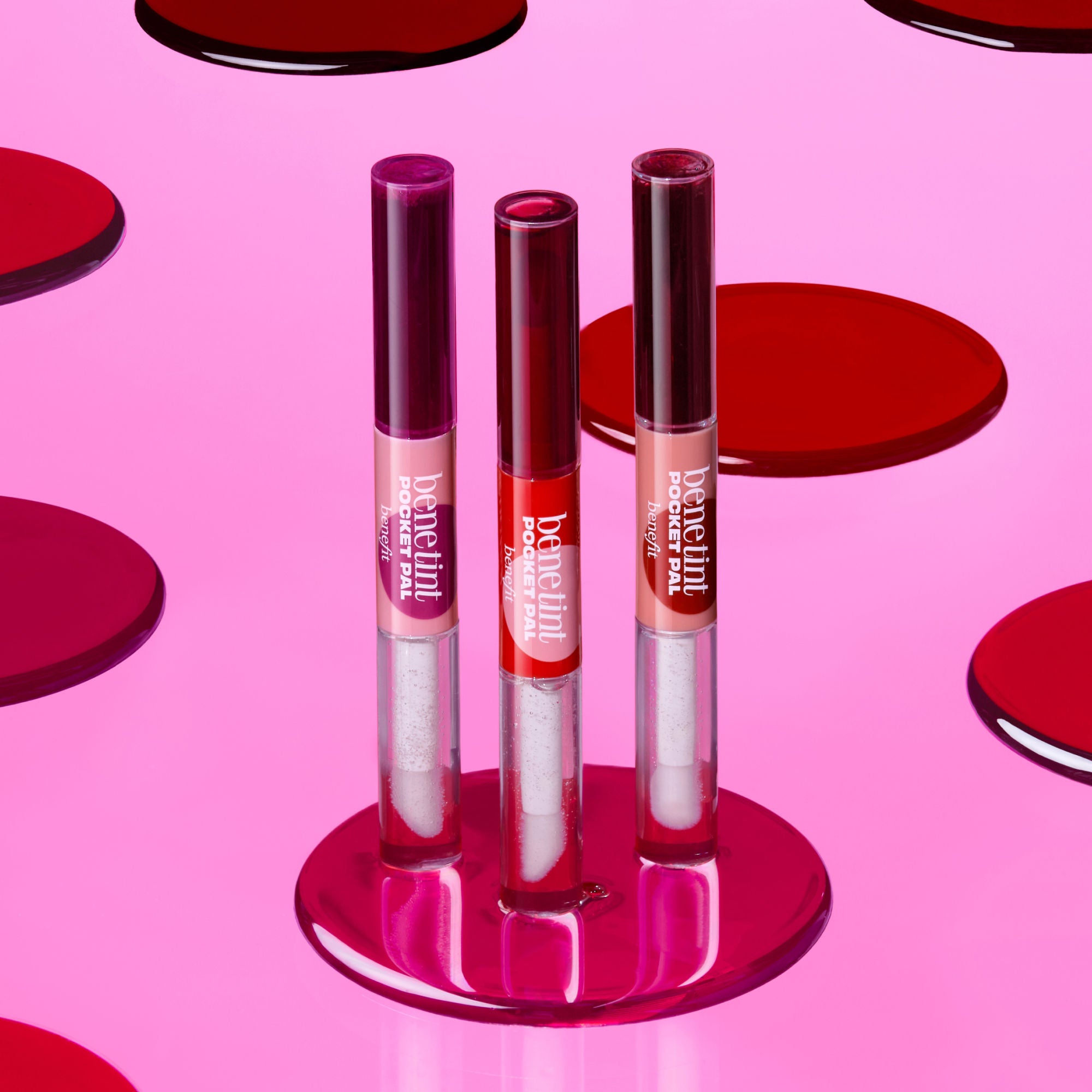 Benefit Cosmetics Benetint Pocket Pal Dual-Sided Lip Tint & Clear Gloss - Raspberry (5.2ml)