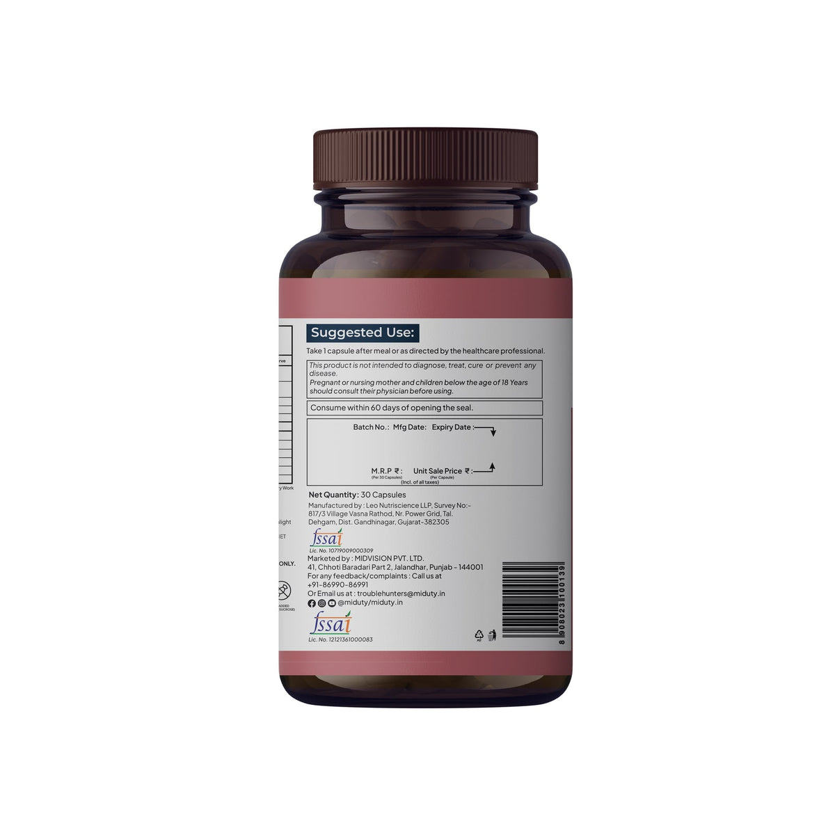 Miduty Happy Heart - Ubiquinol 98%