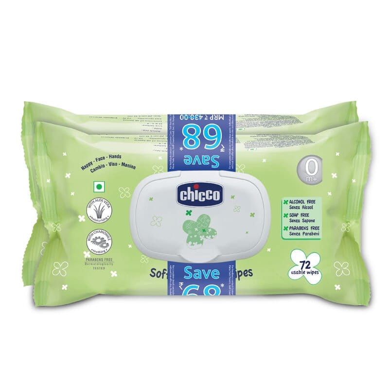 Chicco - Baby Wipes (144 Pcs)