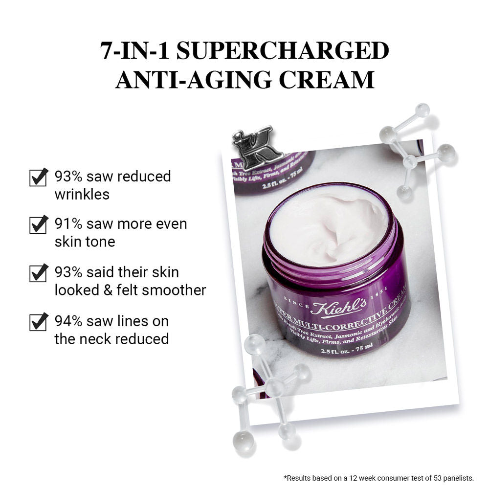Kiehl's Super Multi Corrective Anti-Ageing Cream For Face And Neck (50ml)