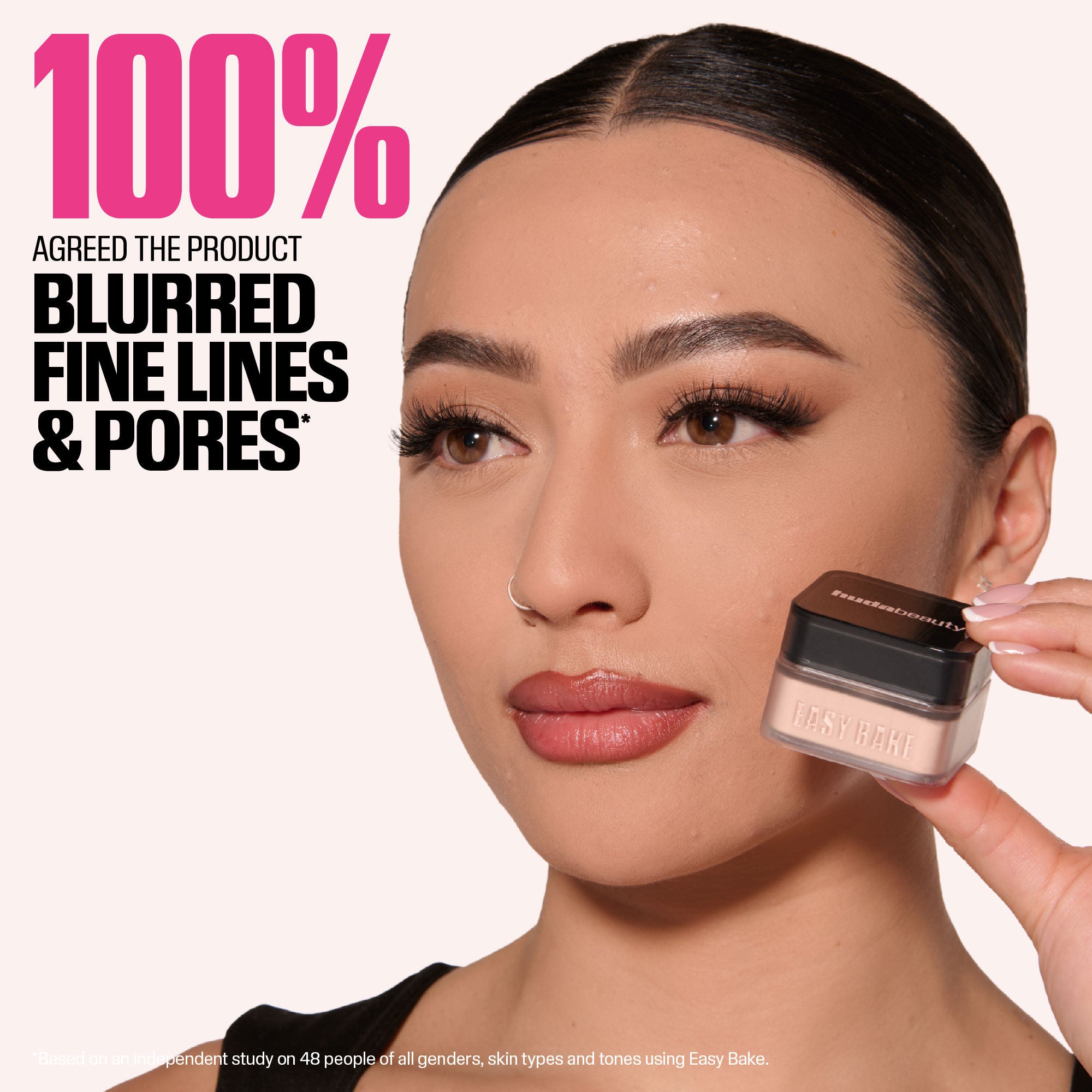 Huda Beauty Mini Easy Baby Bake Loose Baking & Setting Powder - Banana Bread (6g)