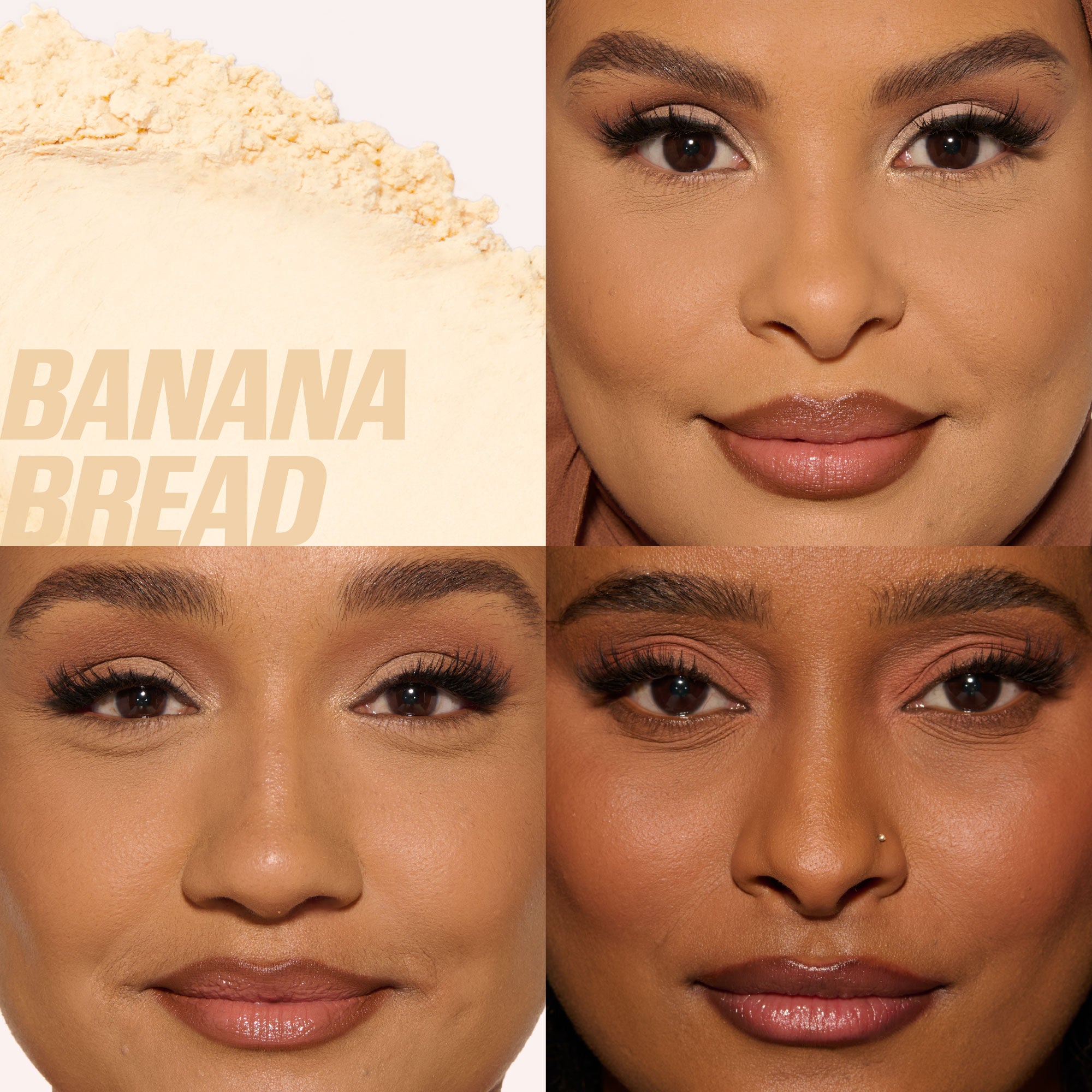 Huda Beauty Mini Easy Baby Bake Loose Baking & Setting Powder - Banana Bread (6g)