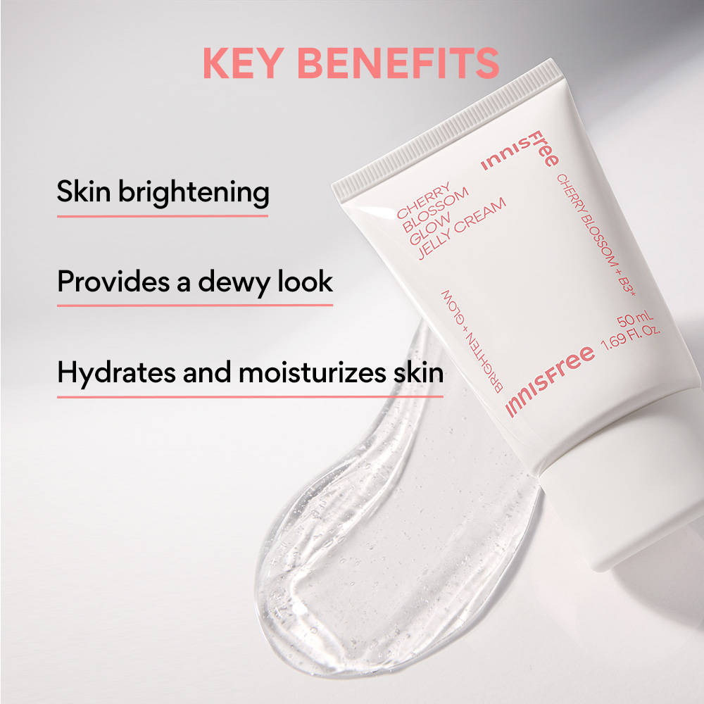 Innisfree Jeju Cherry Blossom Jelly Cream - Brightening & Dewy Care