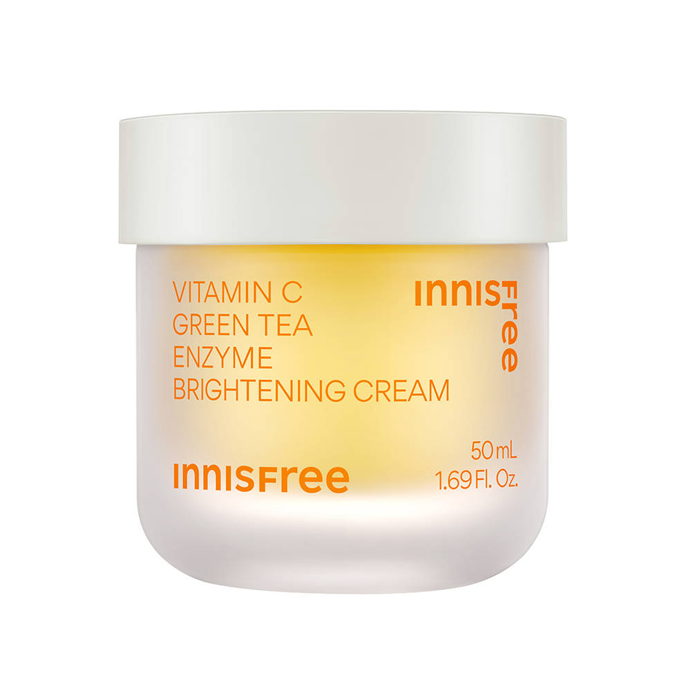 Innisfree Vitamin C Green Tea Brightening Cream - Evens Skin Tone