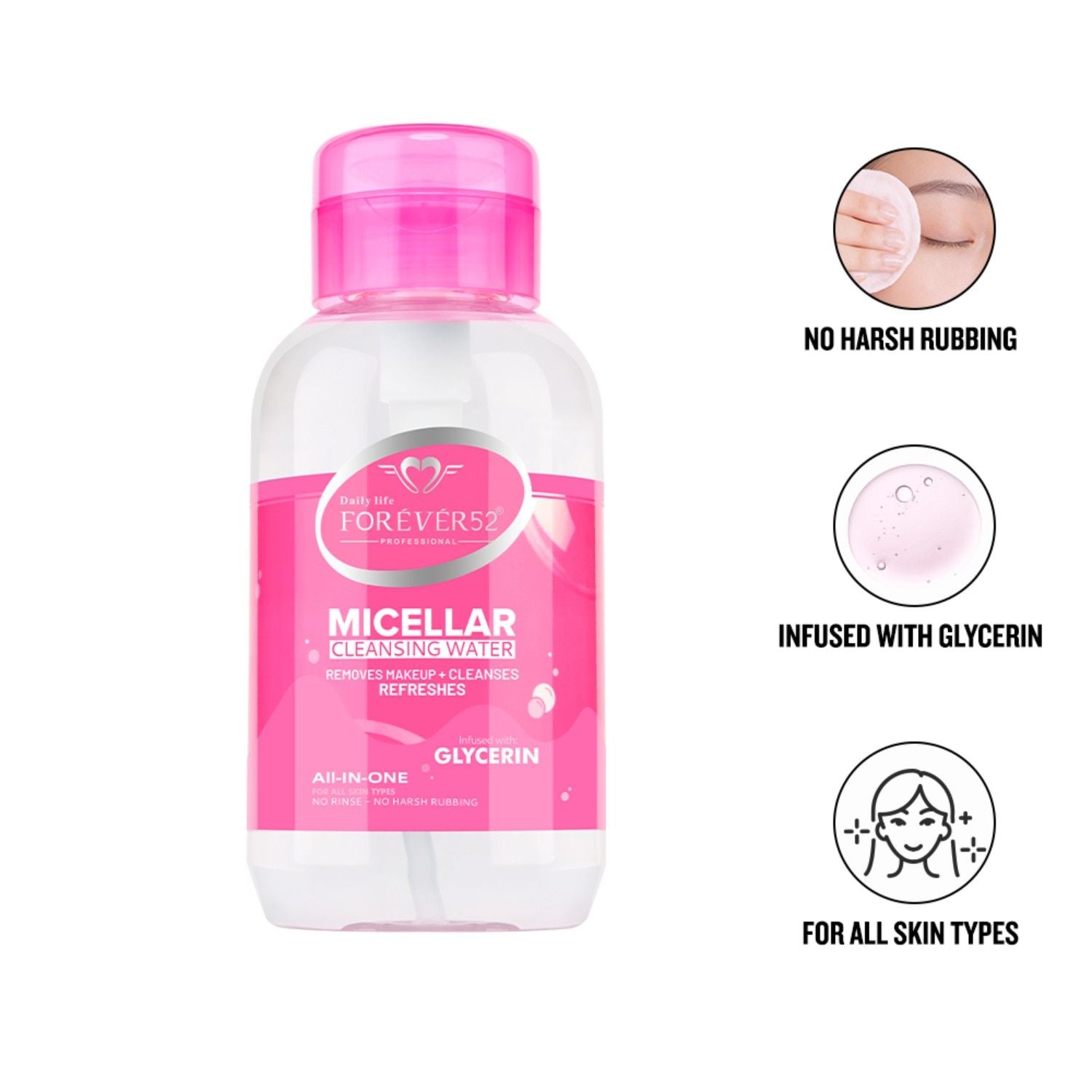Daily Life Forever52 Micellar Cleansing Water Infused With Glycerin (400ml)