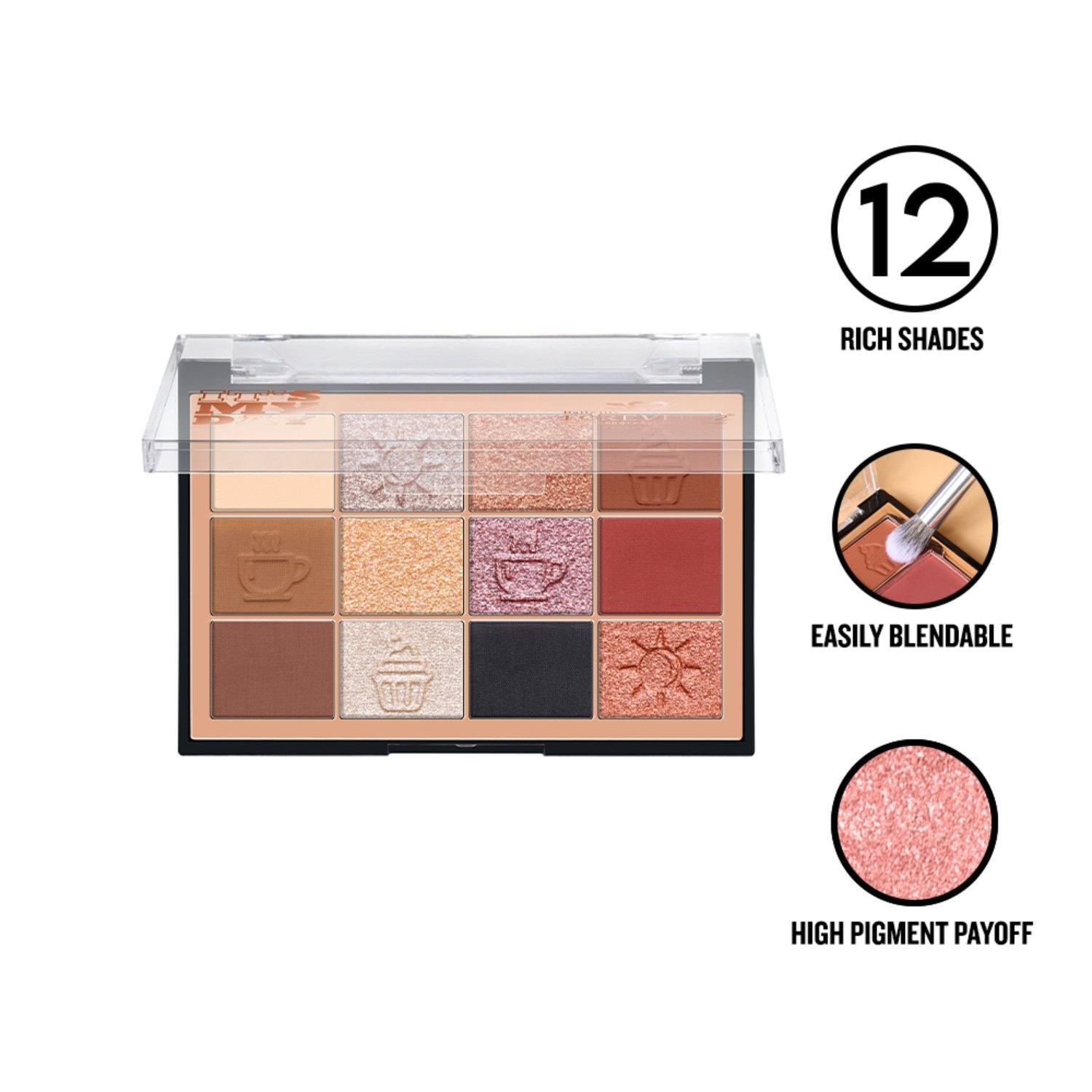 Daily Life Forever52 It'S My Day - 12 Color Eyeshadow Palette - Day Defined (19.66g)