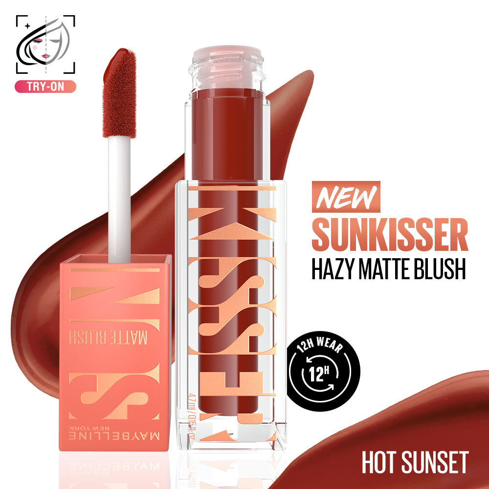 Maybelline New York Sunkisser Hazy Matte Blush - Hot Sunset (4.7g)