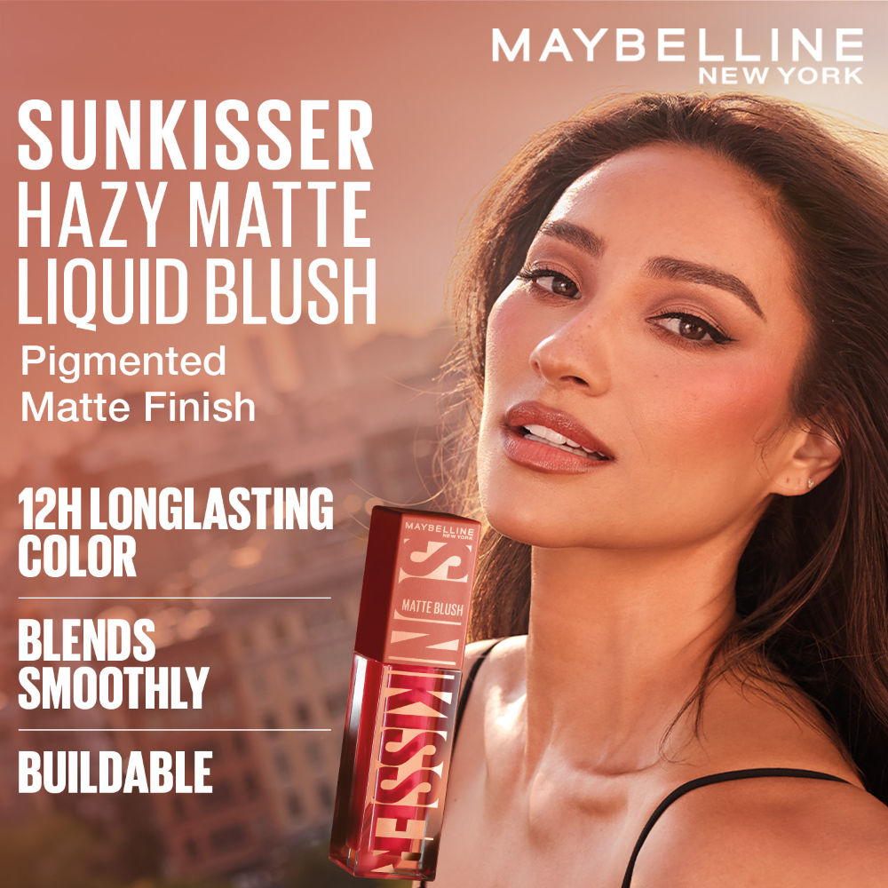 Maybelline New York Sunkisser Hazy Matte Blush - Hot Sunset (4.7g)