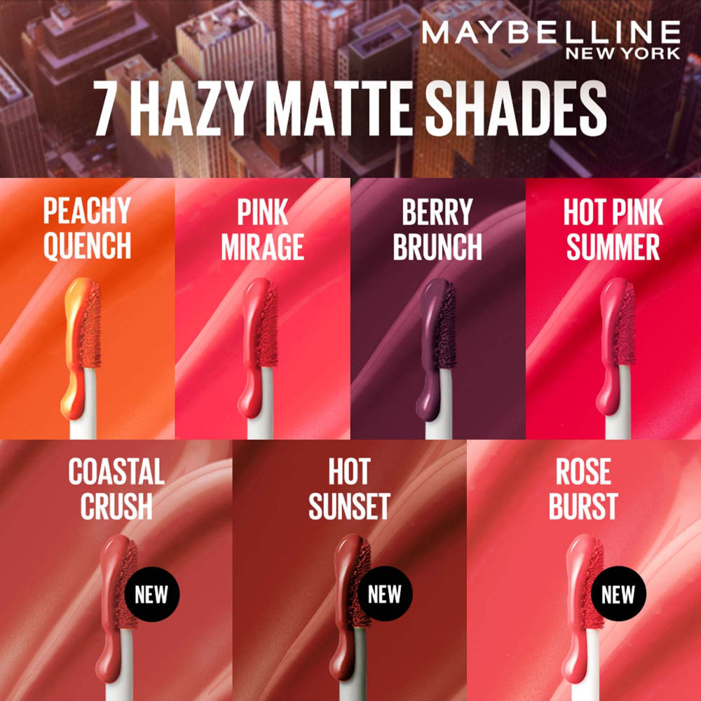 Maybelline New York Sunkisser Hazy Matte Blush - Hot Sunset (4.7g)