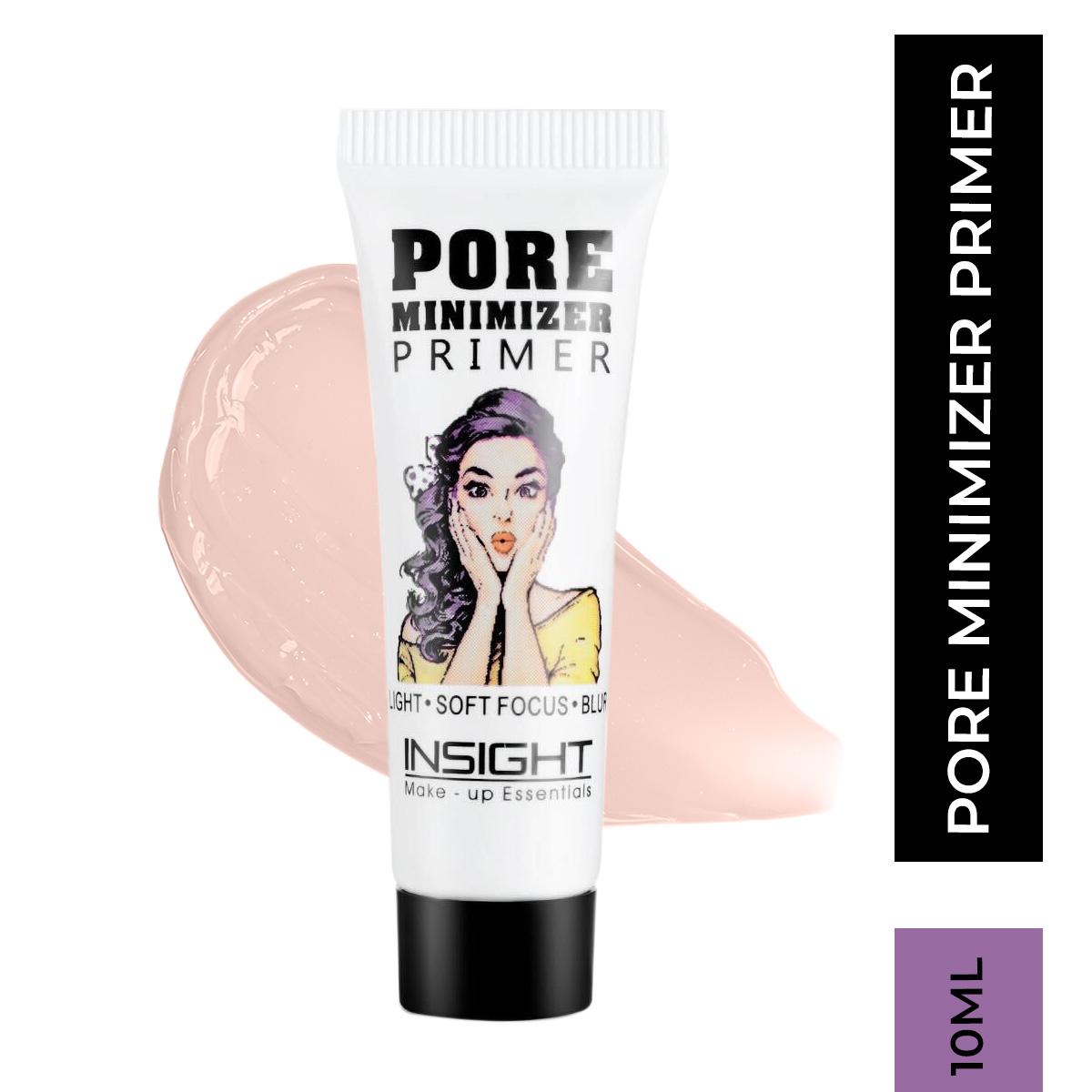 Insight Cosmetics Pore Minimizer Primer, Oil Free Pore Minimizing Matte Finish Formula (10ml)