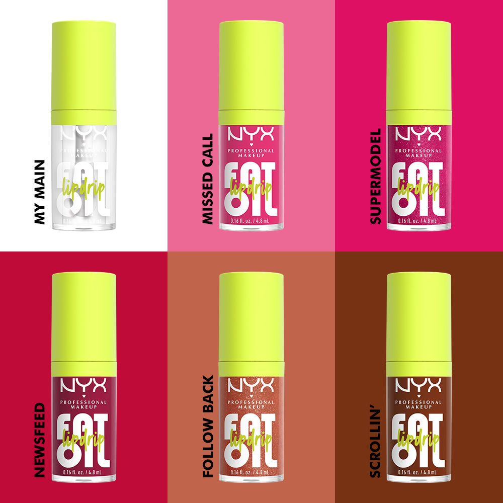 NYX Professional Makeup Fat Oil Lip Drip - Newsfeed (4.8ml)