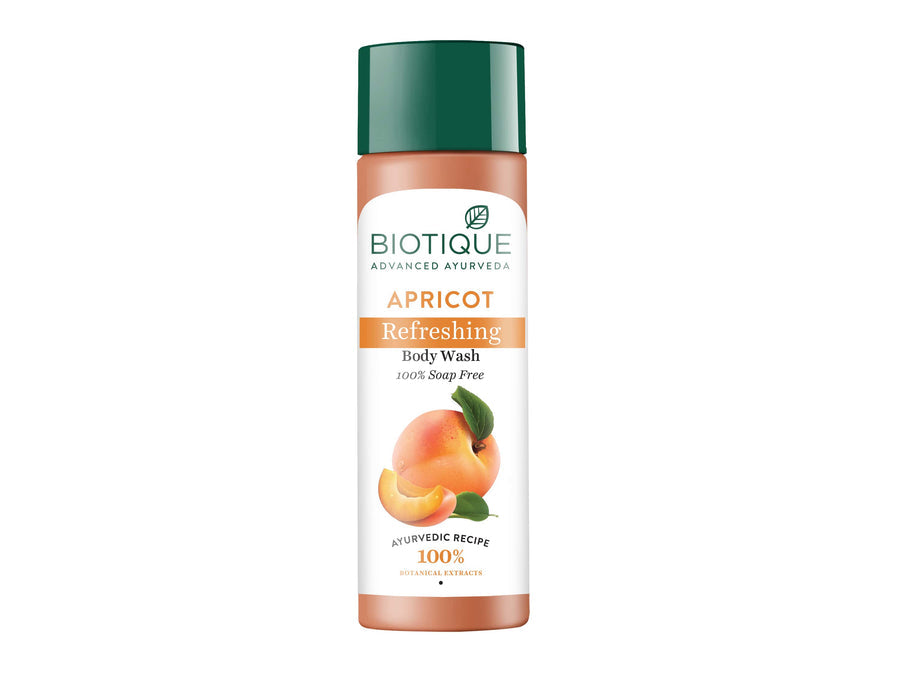 Biotique Apricot Refreshing Body Wash 190ml image 1