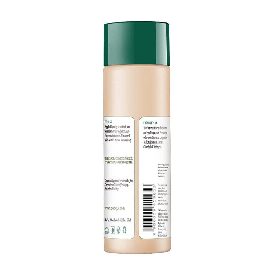 Biotique Fresh Henna Colour Protect Shampoo & Conditioner 120ml image 2