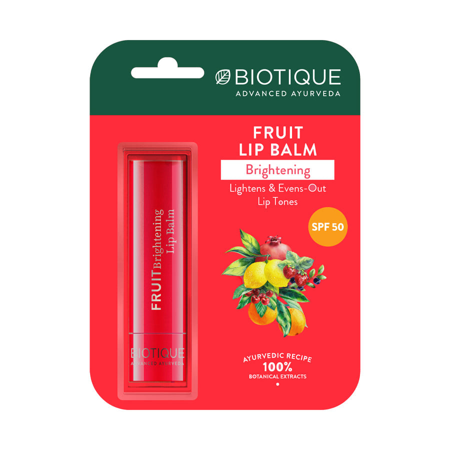 Biotique Fruit Brightening Lip Balm 4g image 1