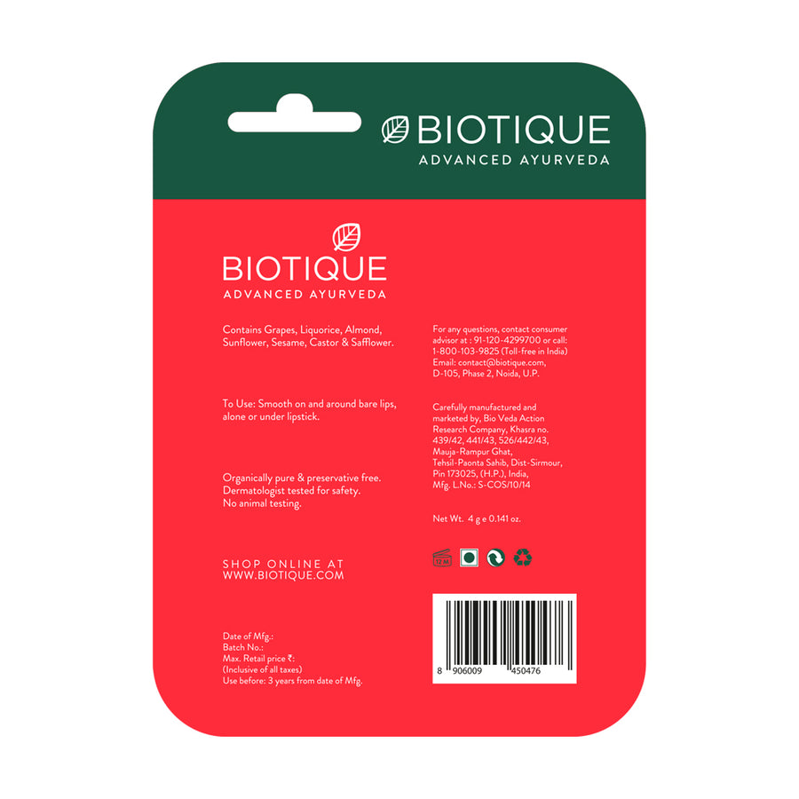 Biotique Fruit Brightening Lip Balm 4g image 3